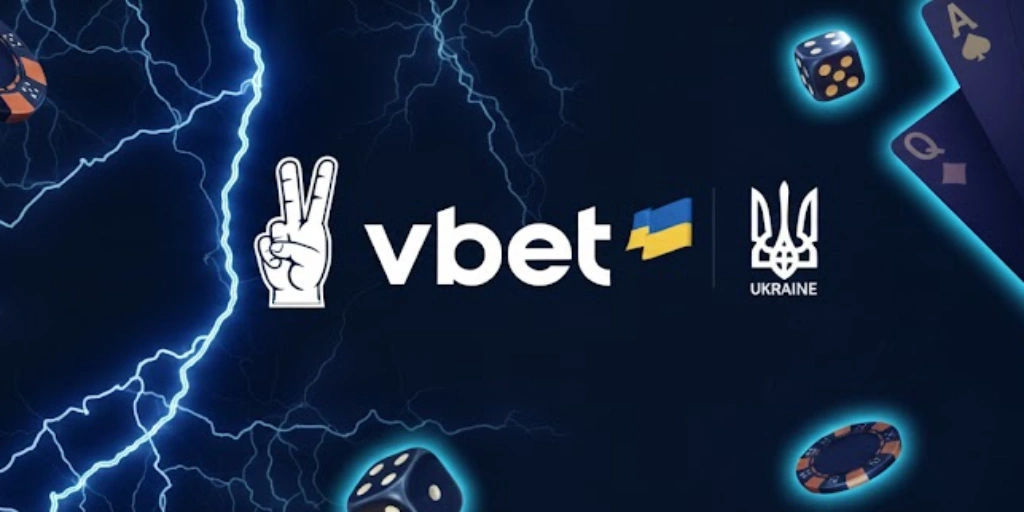 Баннер Vbet - Офіційний сайт для онлайн-ставок та казино ігор